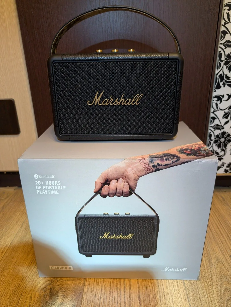 Портативна акустика Marshall Kilburn II Black and Brass 36W