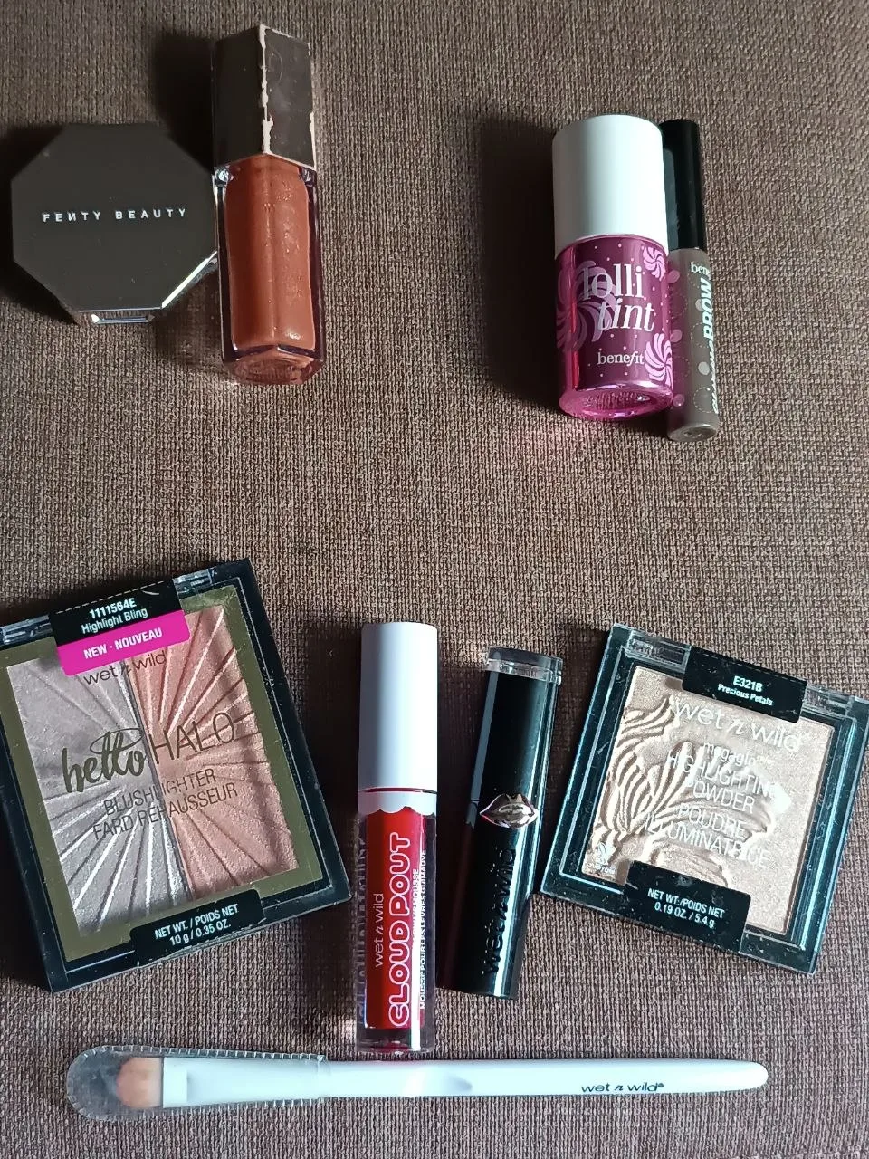 Набір косметики Maybelline, Wet n Wild, Fenty Beauty, Benefit