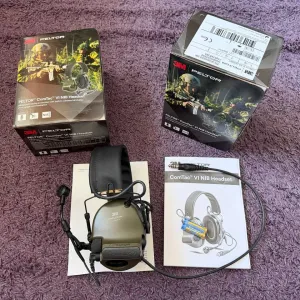 Активна гарнітура 3M Peltor ComTac VI NIB MT20H682FB-38N Olive