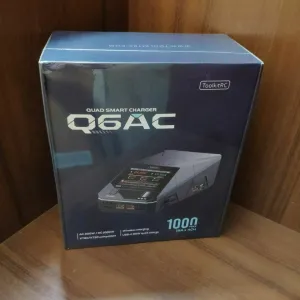 Зарядний пристрій ToolkitRC Q6AC Quad Smart Charger 4-port 6S AC/DC 1000W