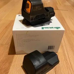Коліматор Holosun HE510C-GR та кришка АК Fab Defense PDC