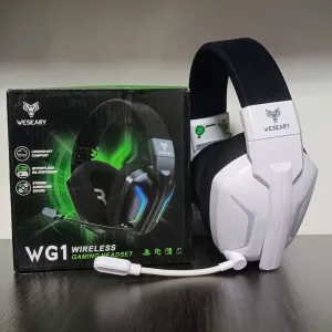 Беспроводные игровые наушники Weseary WG1 White