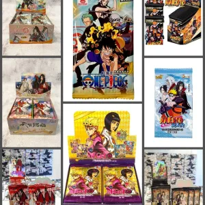 Колекційні аніме картки One Piece, Naruto, JoJo (бустери)