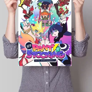 Аніме плакати та листівки Panty & Stocking, Gachiakuta