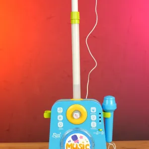 Дитяча караоке станція Sound Box 1093 з 2 мікрофонами та підсвічуванням