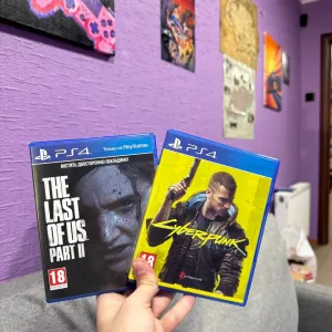 Набір ігор Sony PlayStation 4/5: The Last of Us Part II + Cyberpunk 2077