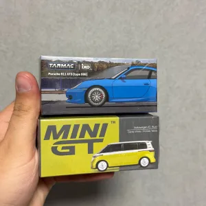 Колекційні машинки Mini GT та Tarmac Works (Porsche 911 GT3, Mercedes 190E, VW ID. Buzz)