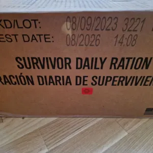 Сухпай MRE Survivor Daily Ration США (ящик 10 шт)