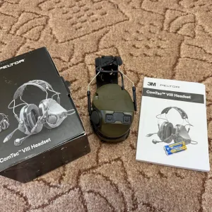 3m Peltor ComTac VIII MT14H418A-02 GN Активные Тактические Наушники