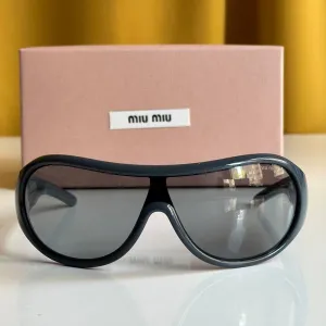 Окуляри-маска MIU MIU MU B14SU Футуристичні