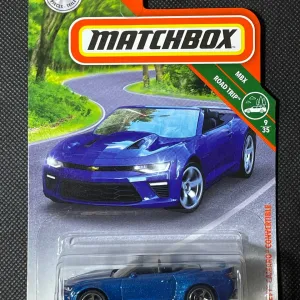 Matchbox '16 Chevy Camaro Convertible Blue MBX Road Trip