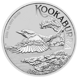 Срібна монета "Кукабара" 2026 1oz 9999 Silver