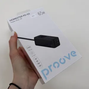 Мережевий фільтр Proove Power Strip Homester PD-03 1AC 65W (2 Type-C + 2USB)