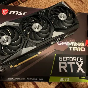 Видеокарта MSI GeForce RTX 3070 GAMING TRIO