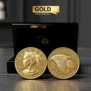 Золотая монета Леді Ліберті - Американська свобода 31.1 г 999.9 пробы