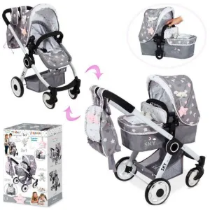 Коляска для кукол Baby Born, Испания, серая
