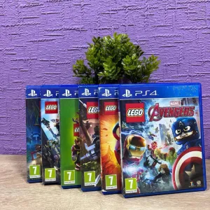 Набор из 6 дисков игр Lego для PlayStation 4