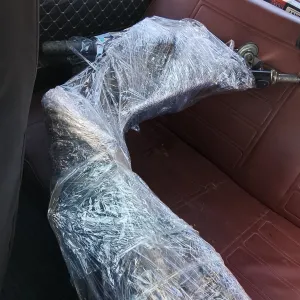 Пластик для Yamaha SA 16: рама, карман, полик, сидушка, багажник, стекло стопа