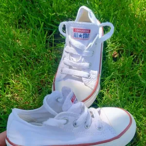 Детские кеды Converse All Star белые 24 размер (15 см)