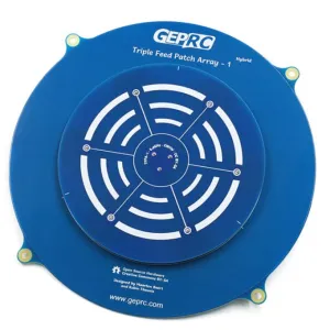 GEPRC 5.8ГГц Triple Feed Patch Антена 14.4 dBi RHCP LHCP