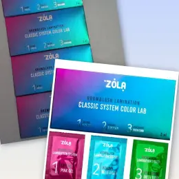Набір для ламінування брів та вій Zola Brow & Lash Lamination Classic System Color Lab