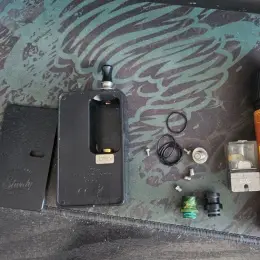 Dotaio v2 Nero Limited Edition By Dotmod Vape + Spot RBA EVL Vapors
