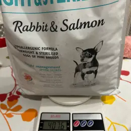 Brit Care Mini Grain Free Light & Sterilised Rabbit & Salmon корм для собак