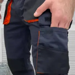 Рабочие штаны for eco orange Польша размеры 46-62