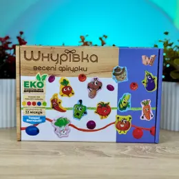 Шнурівка "Веселі фігурки" WToys