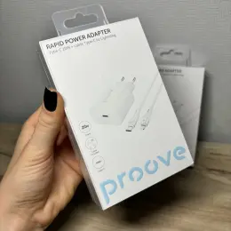 Proove Rapid Power Adapter Type-C 20W + Cable Type-C to Lightning