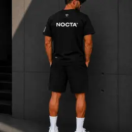 Комплект мужской Nike NOCTA, футболка и шорты, Турция, хлопок, размеры L-XXL