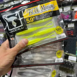 Jackall BITAL Minnow 5'' силиконовая приманка для рыбалки