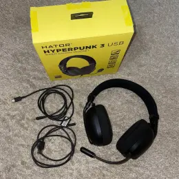 Игровые наушники HATOR HYPERPUNK 3 USB с микрофоном