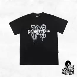 Palm Angels Футболка мужская черная