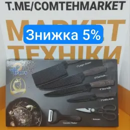 Набір кухонних ножів PLUS P-006
