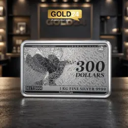 Срібний зливок 1000г