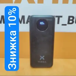 Зовнішній акумулятор (POWER BANK) VINGA VPBB2022 20000 mAh
