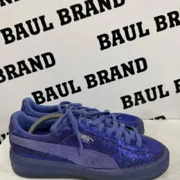Кеди Puma жіночі сині розмір 40