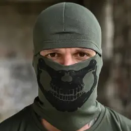 Тактическая балаклава "VAMPIRE" олива/койот, унисекс