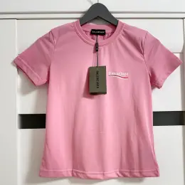 Футболка Balenciaga розовая, S, 100% хлопок