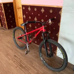 Dirt Jump Bike Red Frame M-L Size