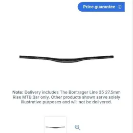 Руль Bontrager Line 35 27.5 Rise 790мм