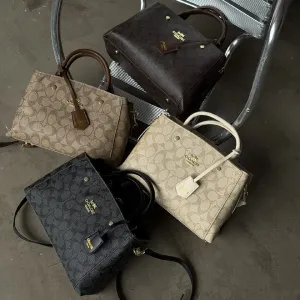 Сумка жіноча Coach через плече чорний 20252-1