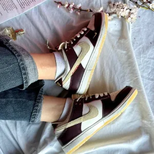 Nike Dunk LX White/Maroon