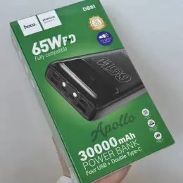 Універсальна Мобільна Батарея Power Bank Hoco DB81 Apollo PD65W 30000 mAh