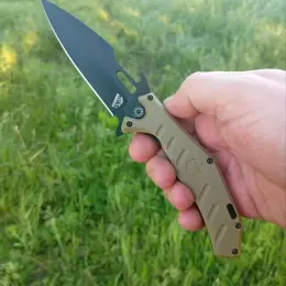 Туристический складной нож Нокс D2 G10