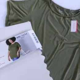 Футболка Esmara оливковая, размер 2XL-3XL, 95% вискоза