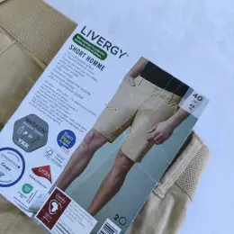 Мужские шорты Livergy 48 размер бежевые