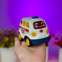 Игрушечная машинка скорой помощи CY-8054 B/8057 B с подсветкой и мелодиями