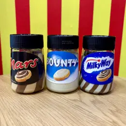 Шоколадные пасты Mars, Bounty, Milky Way 350г